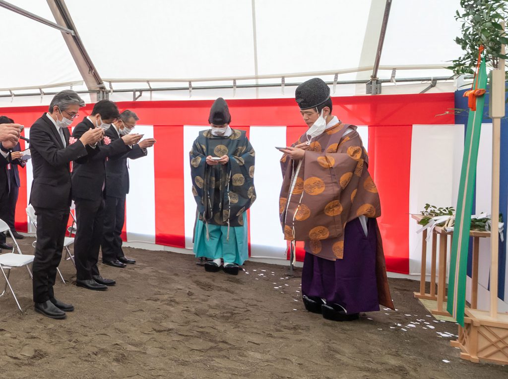 Lab on the Bay - Industrial and Lab - Tokyo, Japan - GroundBreaking Ceremony