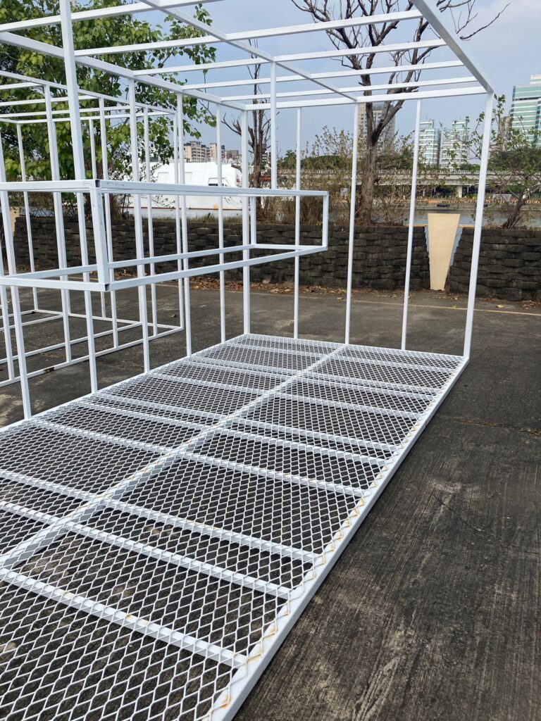 The Cube - Pavilion - International Container Arts Festival 2021 - Kaohsiung, Taiwan - Construction Picture - 04