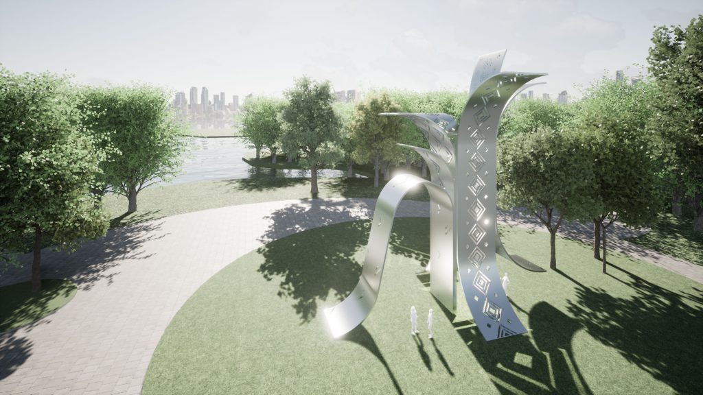 The Peel - Pavilion - International Container Arts Festival 2021 - Kaohsiung, Taiwan - Visualisation